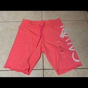 Pink Calvin Klein Performance Short